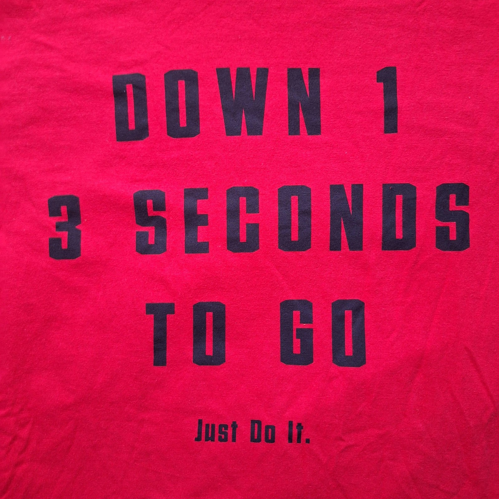 Nike Shirt Mens Large Red The Nike Tee Just Do It Graphic Swoosh T-Shirt Sports