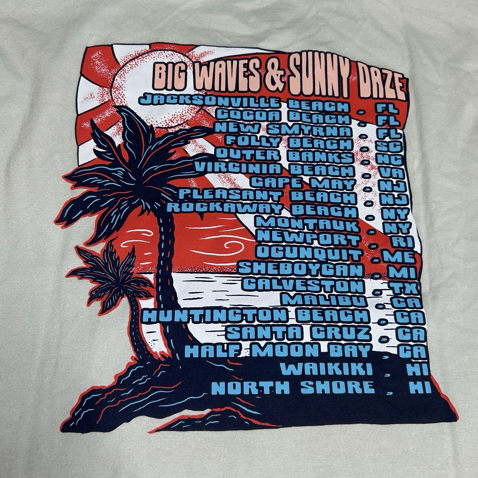 Reel Life Tshirt Mens Size XL Short Sleeve Relaxed Fit Graphic Double Sided New