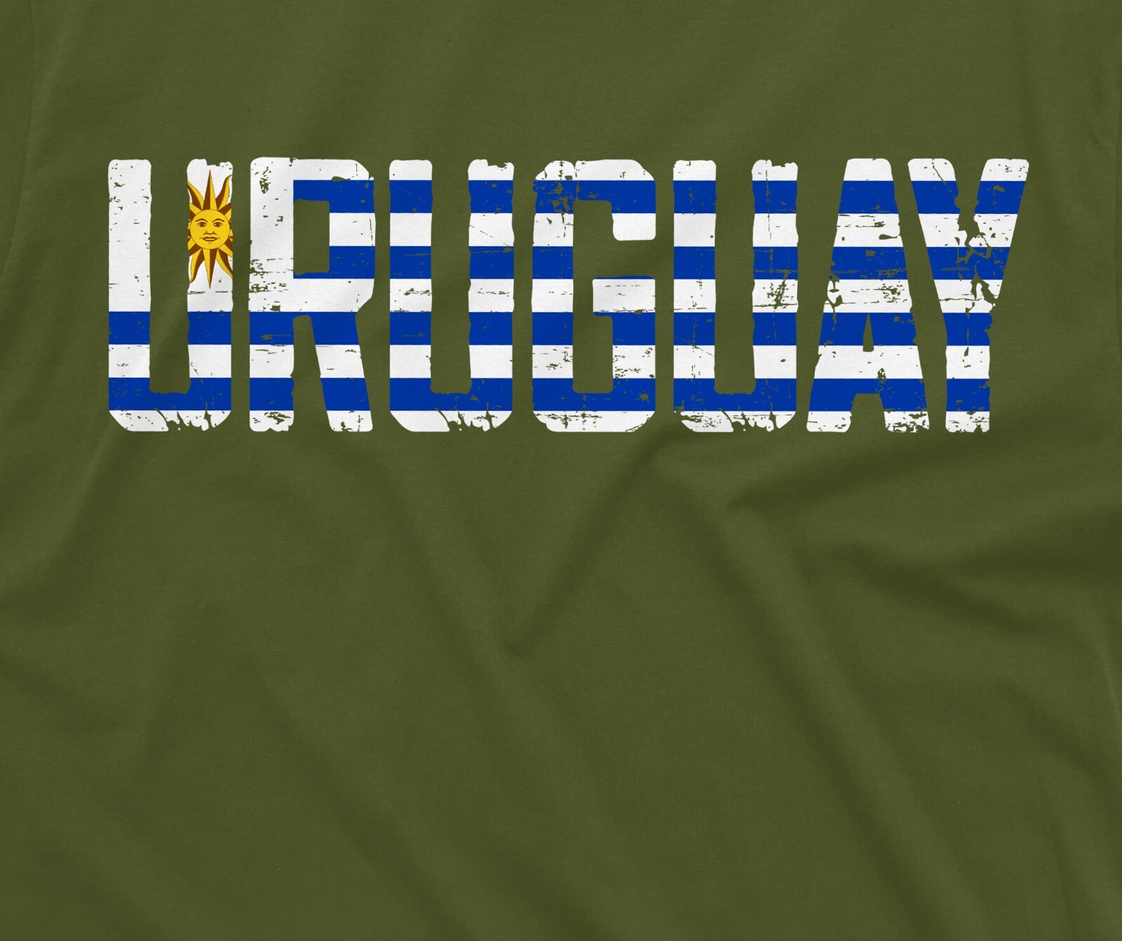 Uruguay T-shirt Nation Patriotic Oriental del Uruguay T-shirt Flag Soccer shirt