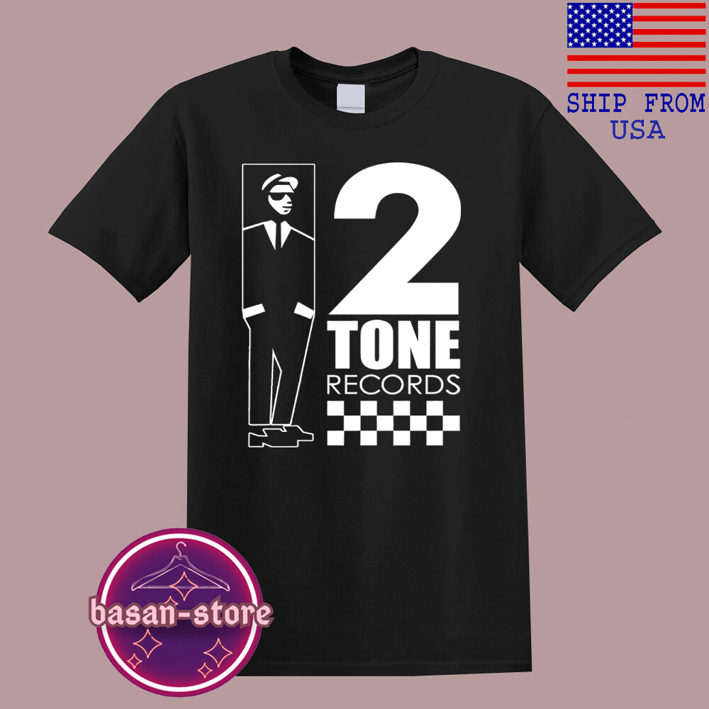 2 Tone Records The Specials Men’s Black T-Shirt Size S-5XL