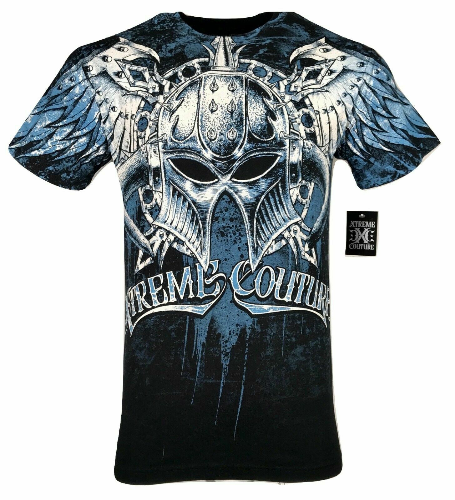 Xtreme Couture by Affliction Men’s T-Shirt DEALER Biker Black MMA S-5X