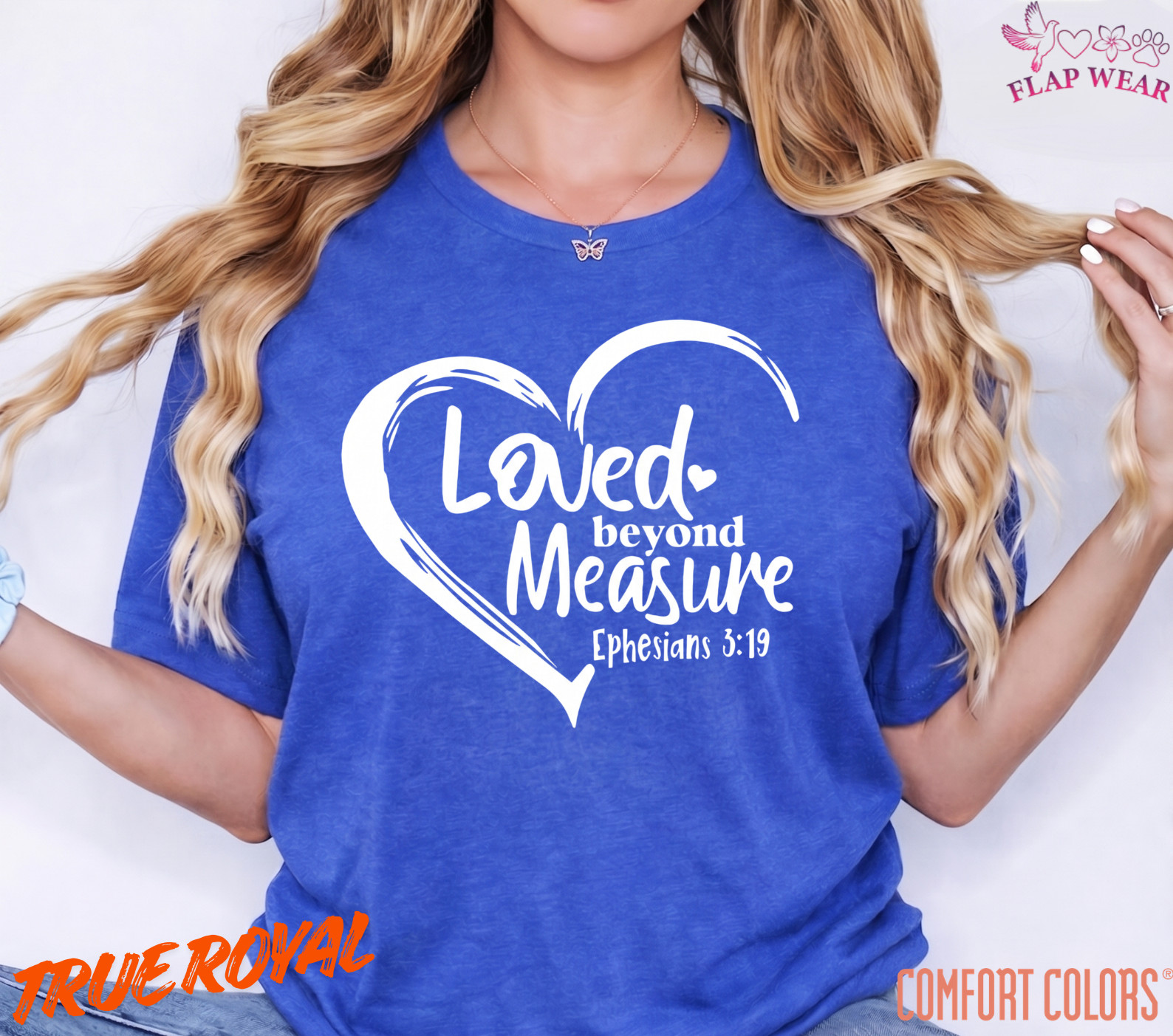 Unisex Loved Beyond Measure T shirt Men T shirt Women valanity Romantic