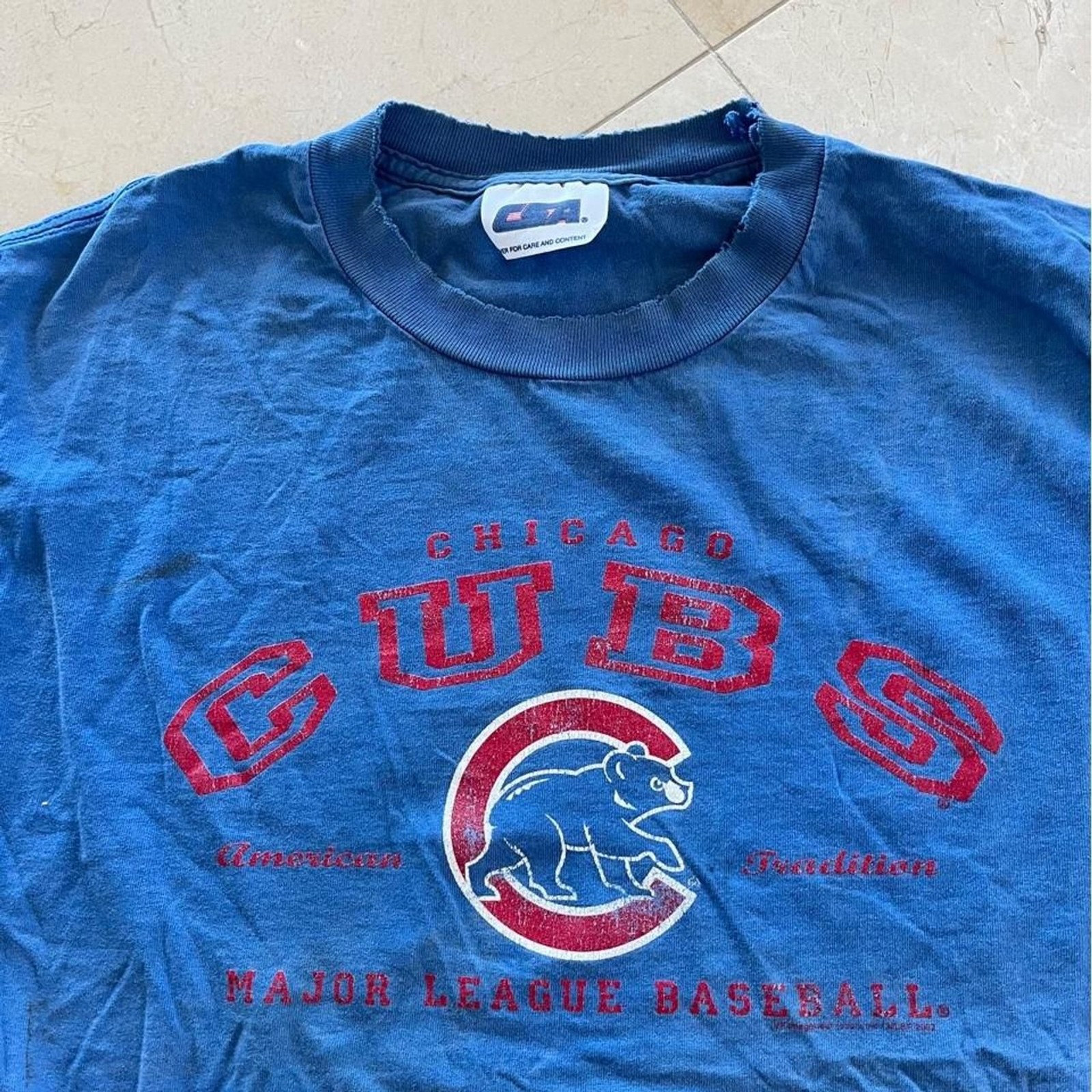 Vintage 90s Chicago Cubs MLB CSA T-shirt