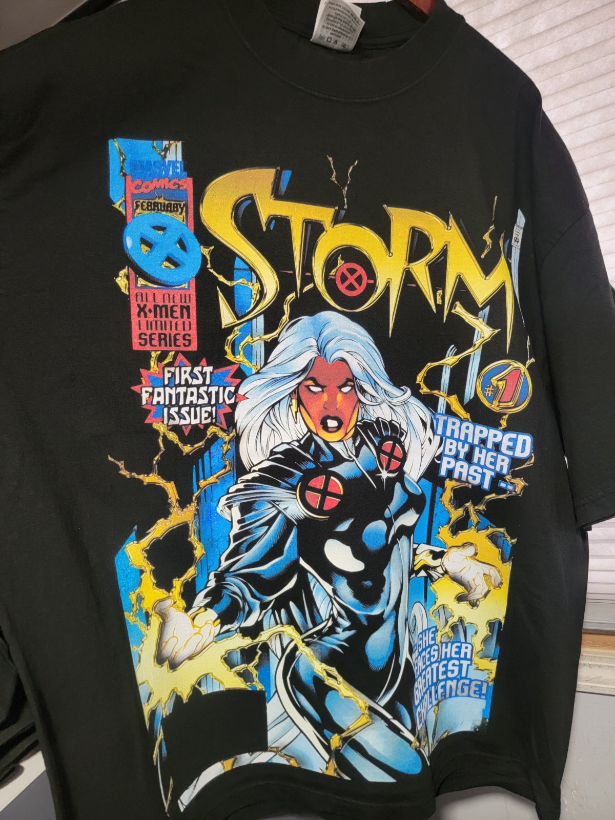 STORM A SHAKA HEAVYWEIGHT GARMET DYED T SHIRT