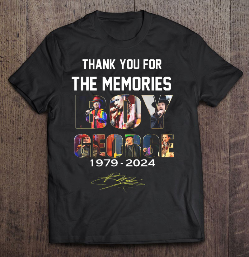 BOY GEORGE 1979-2024 Round neck T-Shirt Unisex S-5XL TN040
