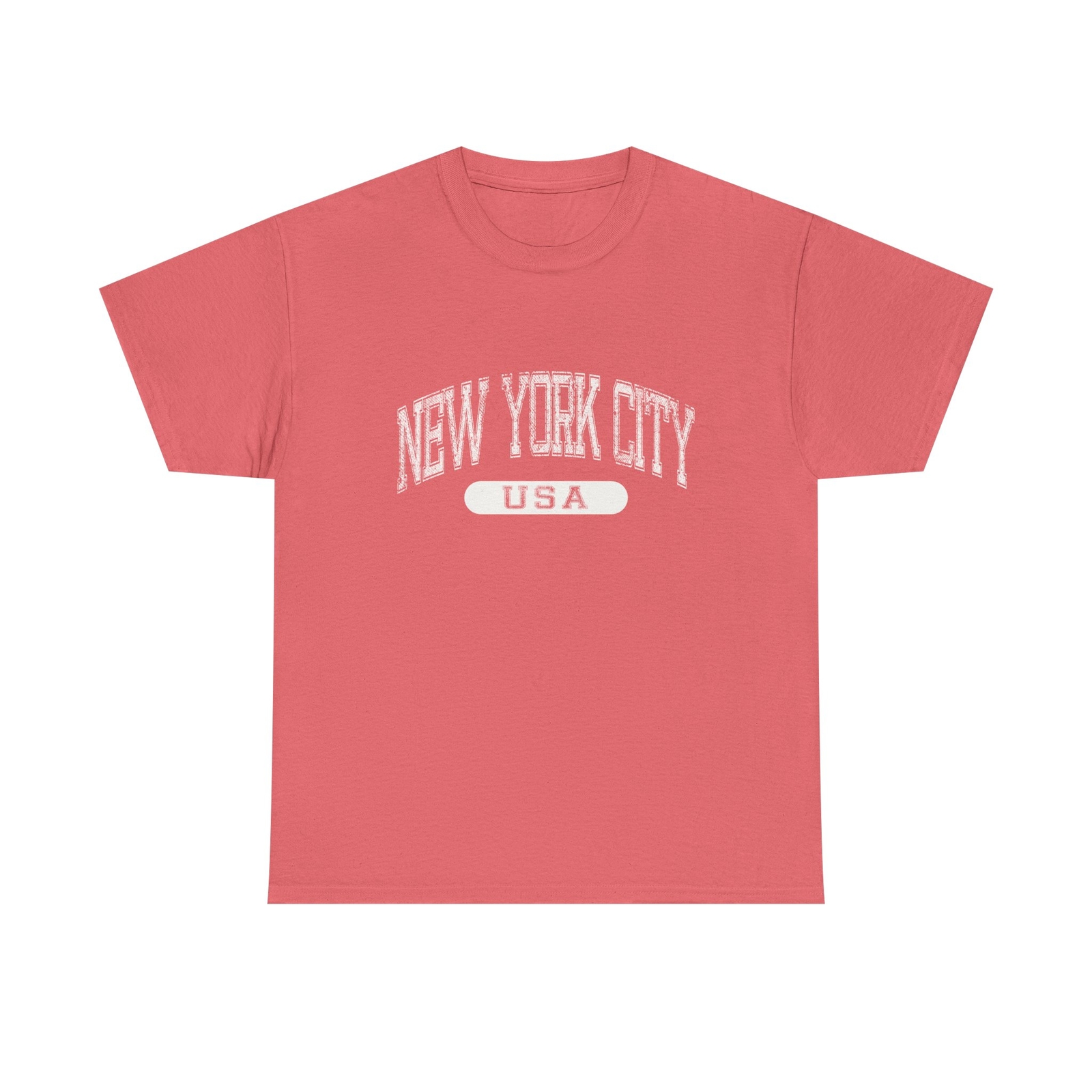 New York City USA University Font Varsity Tourist Tee Vintage Look Classic