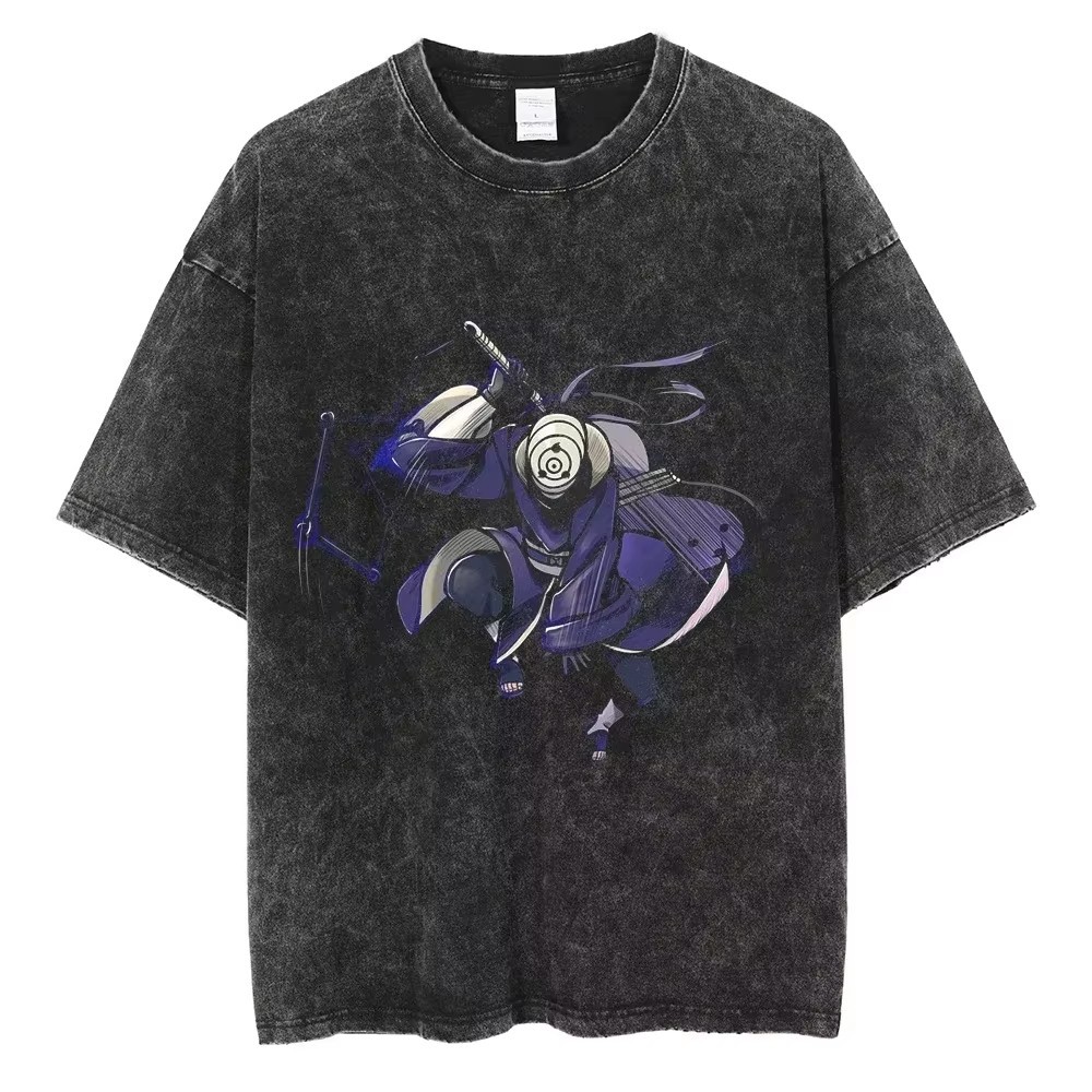 New Hip Hop Vintage T-shirt Men Streetwear Harajuku Japanese Anime 2026 Print Te