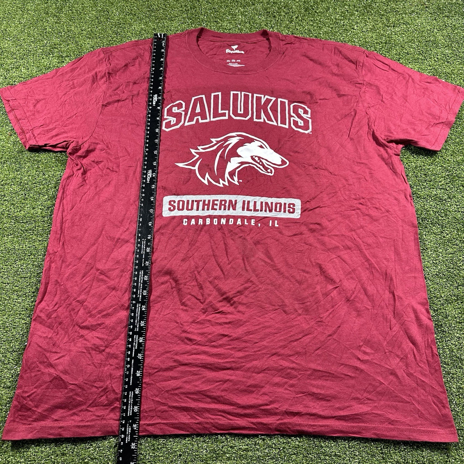 Men’s SIU Southern Illinois Salukis T-Shirt Size 2XL NWOT Fanatics