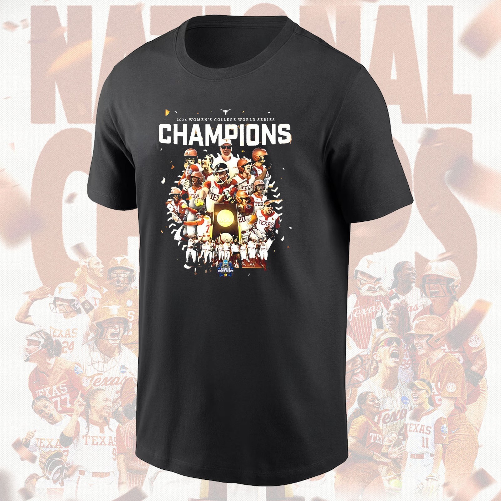 FREESHIP! Texas Longhorns Softball NCAA National Champions 2026 Gift For Fans
