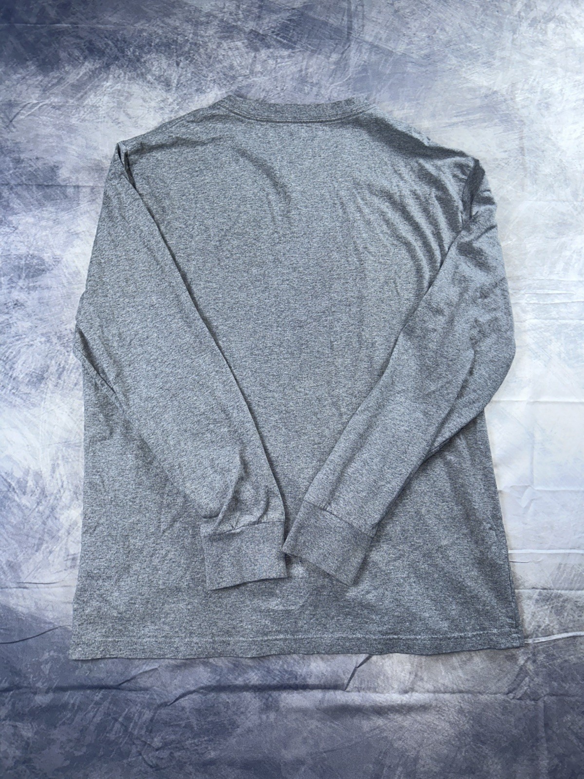 American Eagle Shirt Men’s Large Standard Fit Long Sleeve Gray Mountain Graphic