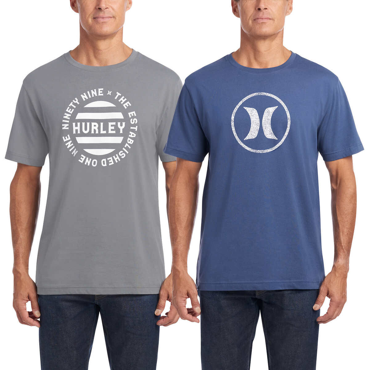 Hurley Men’s Graphic Tee, 1 or 2-Pack