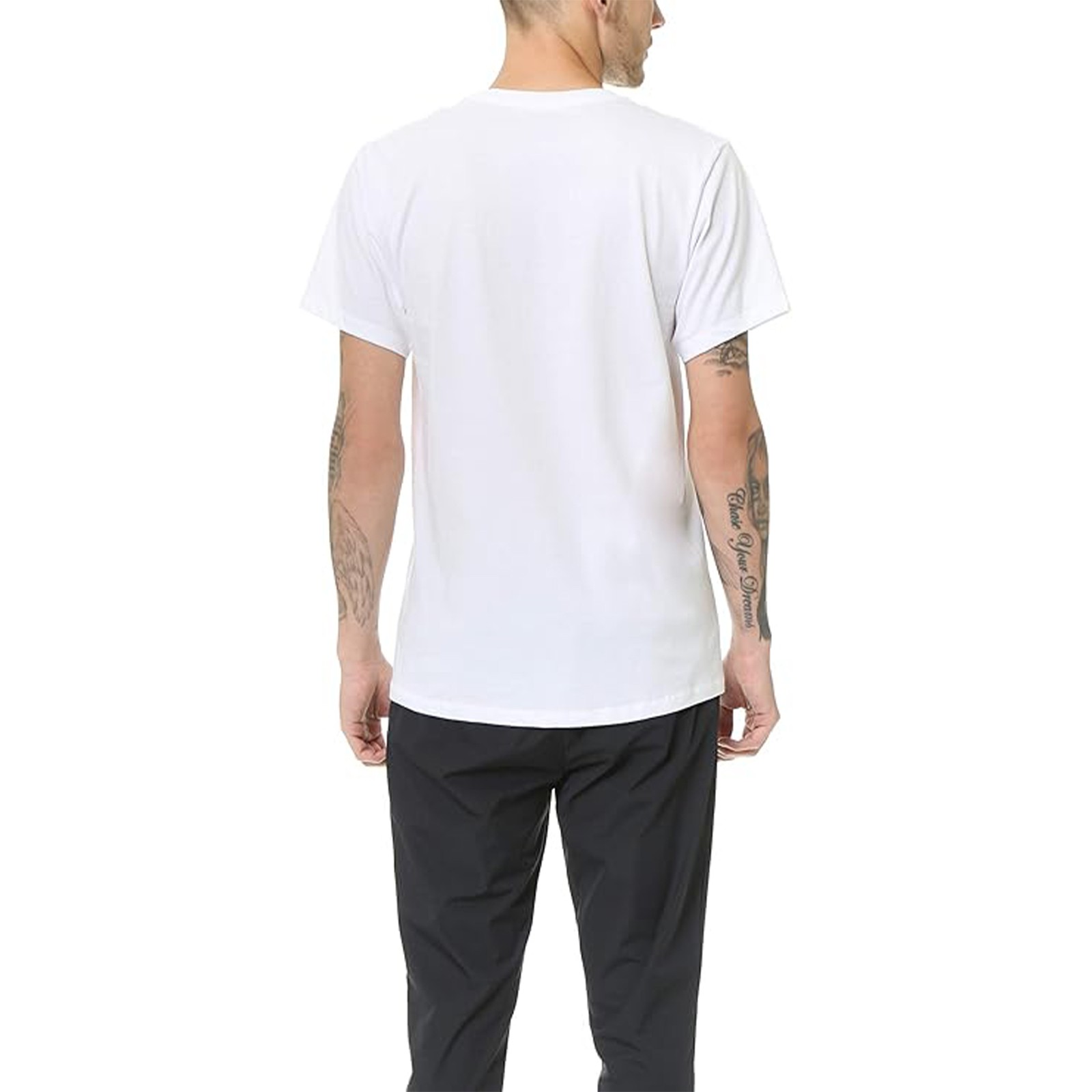 Calvin Klein Mens Cotton Stretch Crewneck T-Shirt Undershirt 3-Pack White, Small