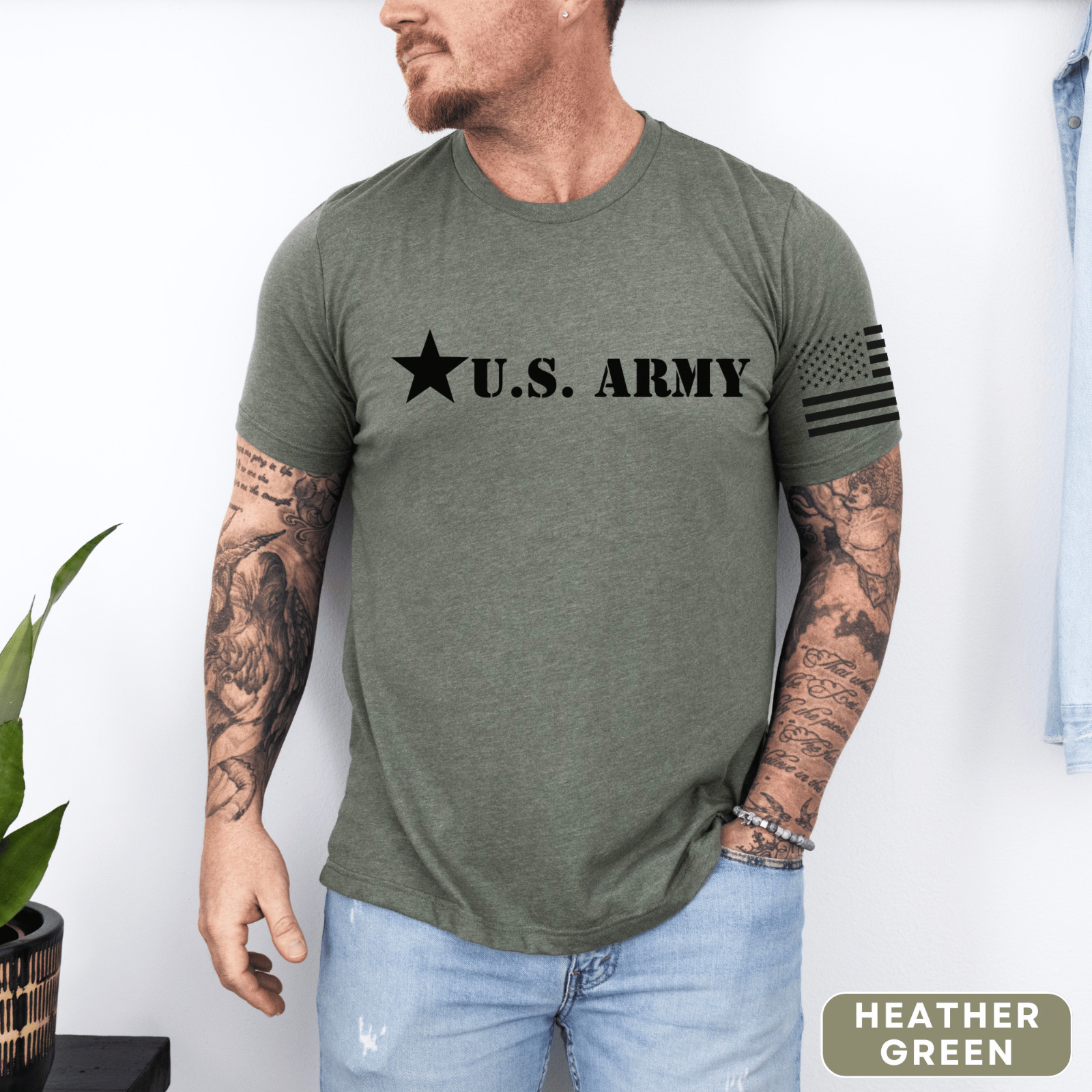 U.S. Army T-Shirt For Veterans, Army Families and Army Supporters