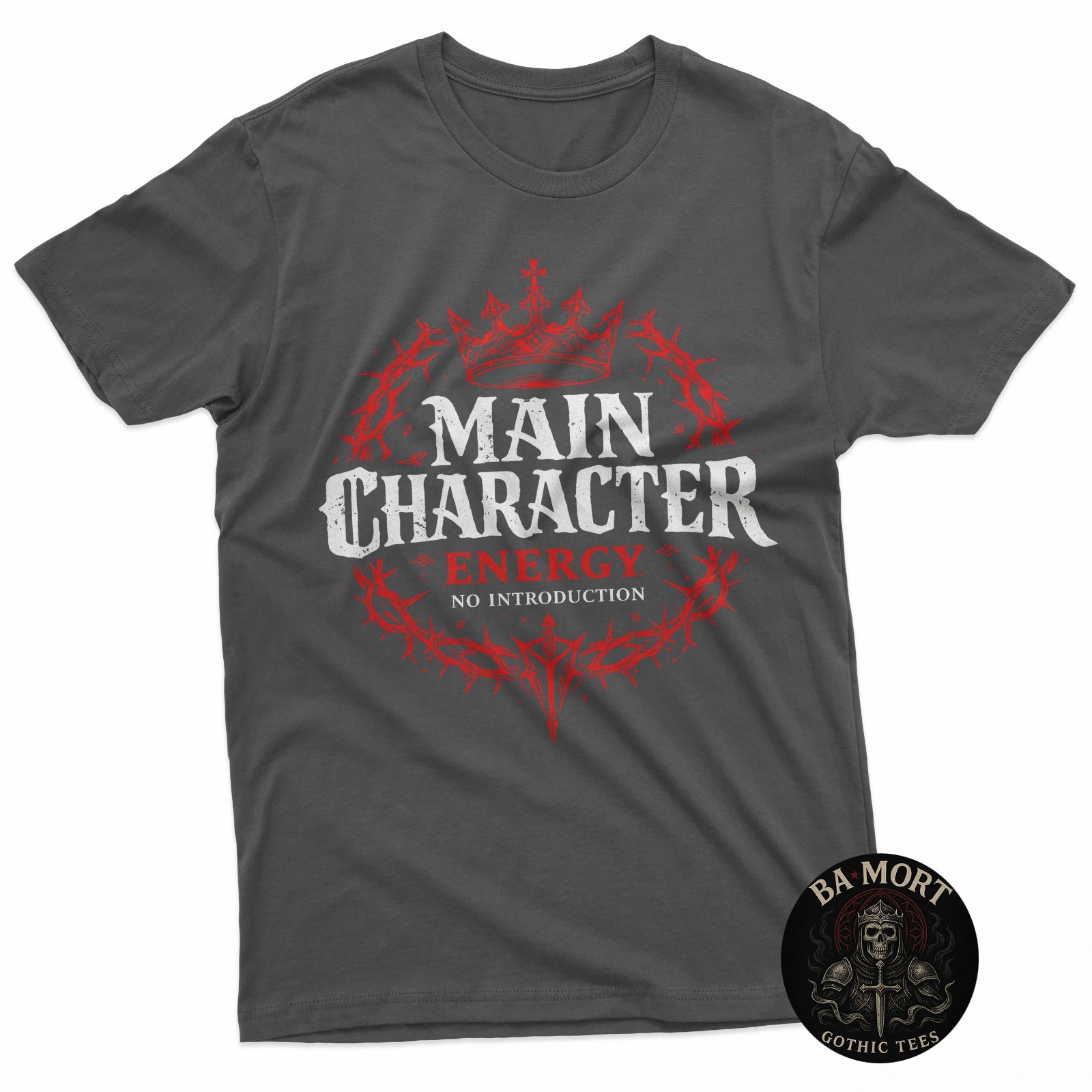 Main Character Energy No Introduction T-Shirt