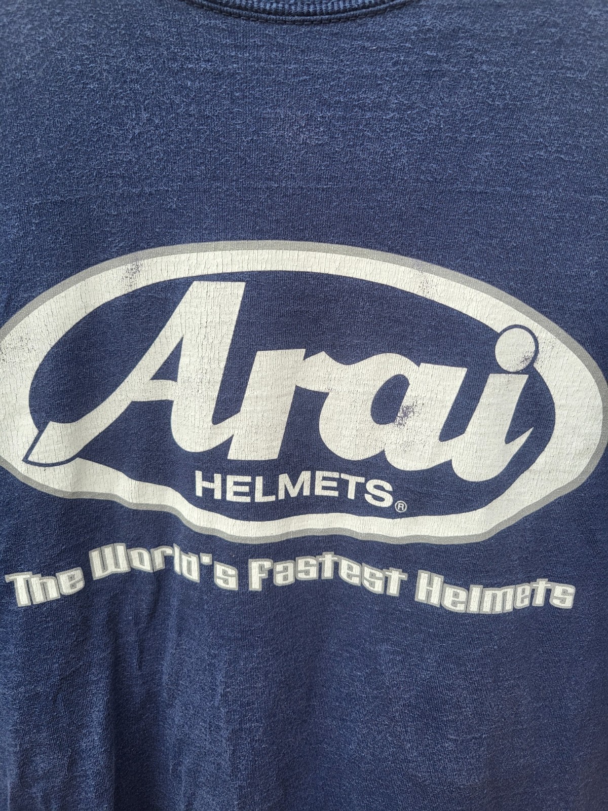 Vintage 90s Arai Racing Helmets Shirt Size Large