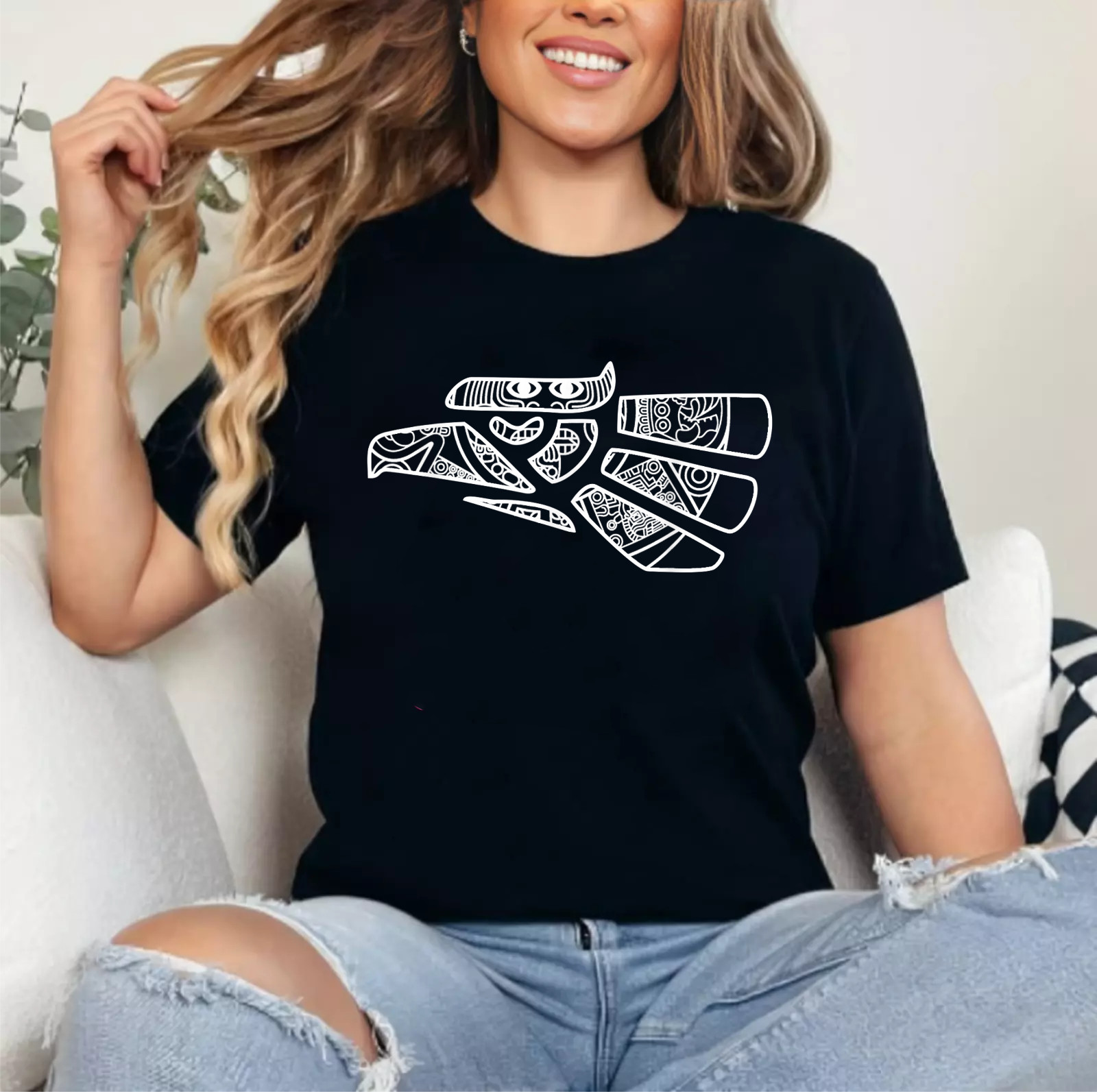 Hecho En Mexico Aztec Calendar Mexican Eagle T-Shirt
