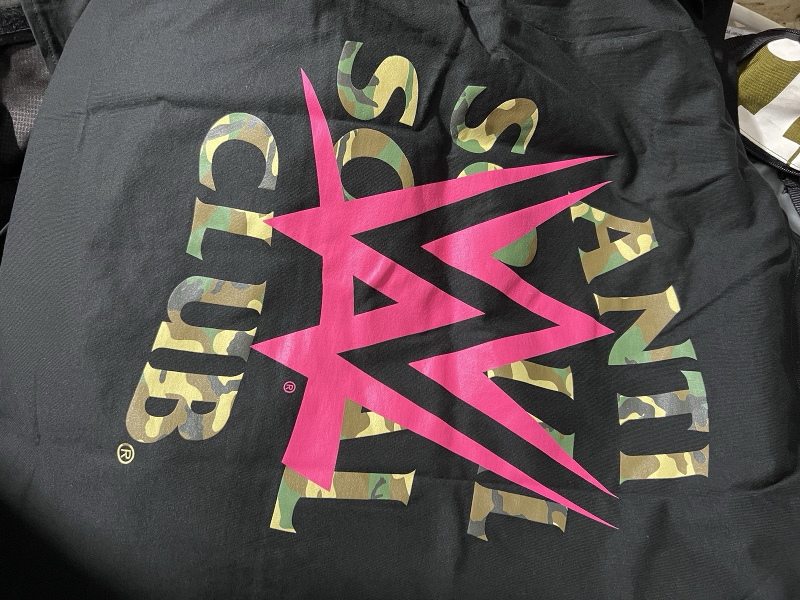 Anti Social Social Club x WWE Men’s Black Graphic Logo T-Shirt Size L