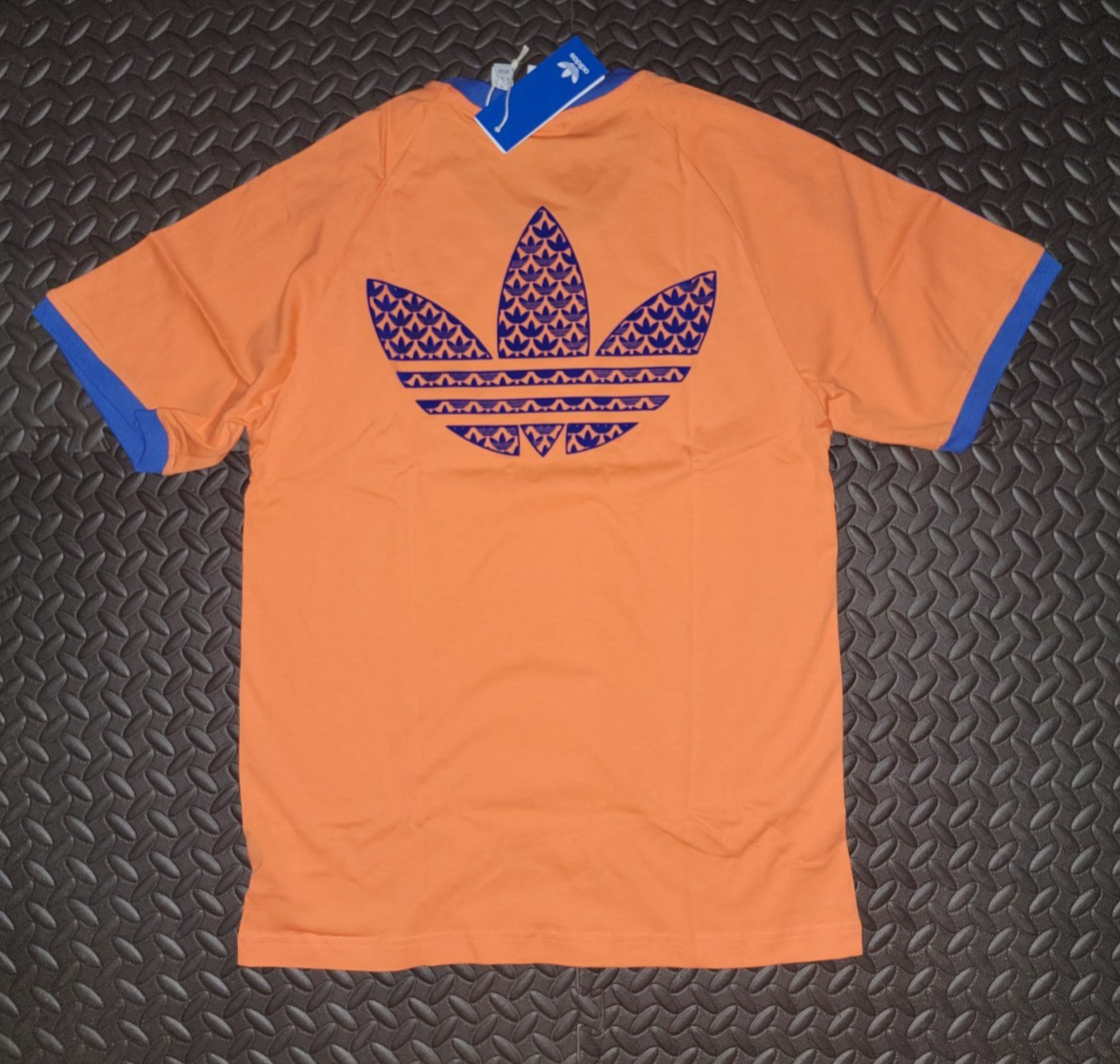 NEW MENS ADIDAS ORIGINALS CALIFORNIA 3 STRIPES TREFOIL SHIRT ~ MEDIUM J4431 RARE