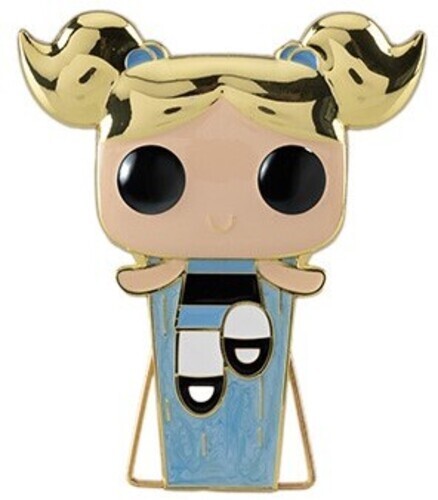 FUNKPO POP! PINS CARTOONS: POWER PUFF GIRLS – BUBBLES [New ] Pin, Vinyl Figure