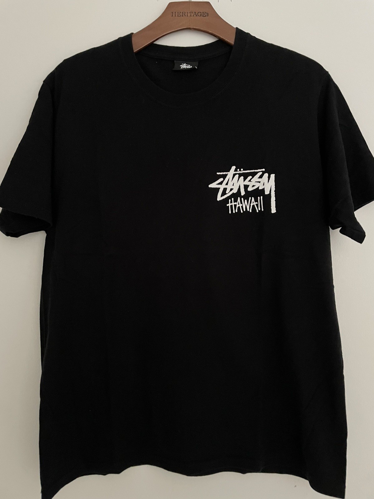 Stussy Hawaii Exclusive Medium Black T Shirt