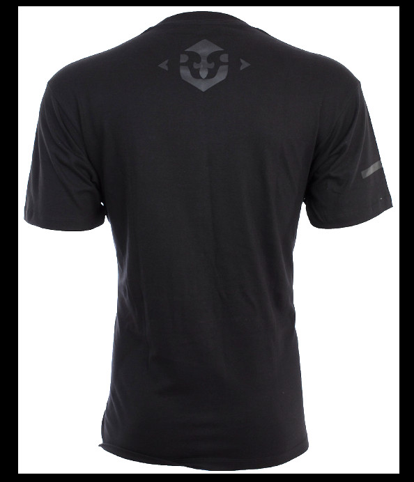ROCK REVIVAL JEANS Black FREEMAN Regular Fit Short Sleeve Graphic T-shirt NWT