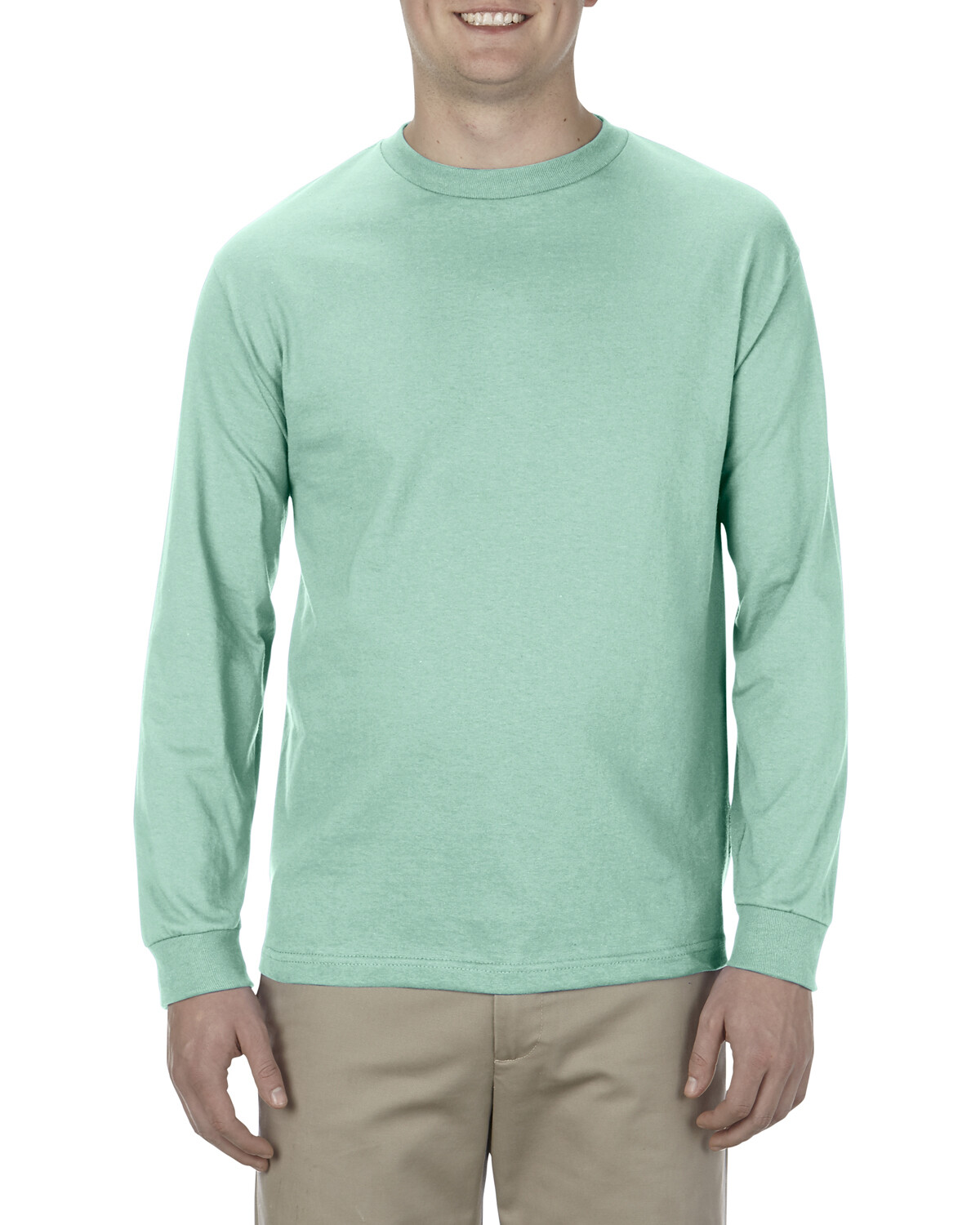 Alstyle Adult 6.0 oz., 100% Cotton Long-Sleeves T-Shirt AL1304 S-3XL