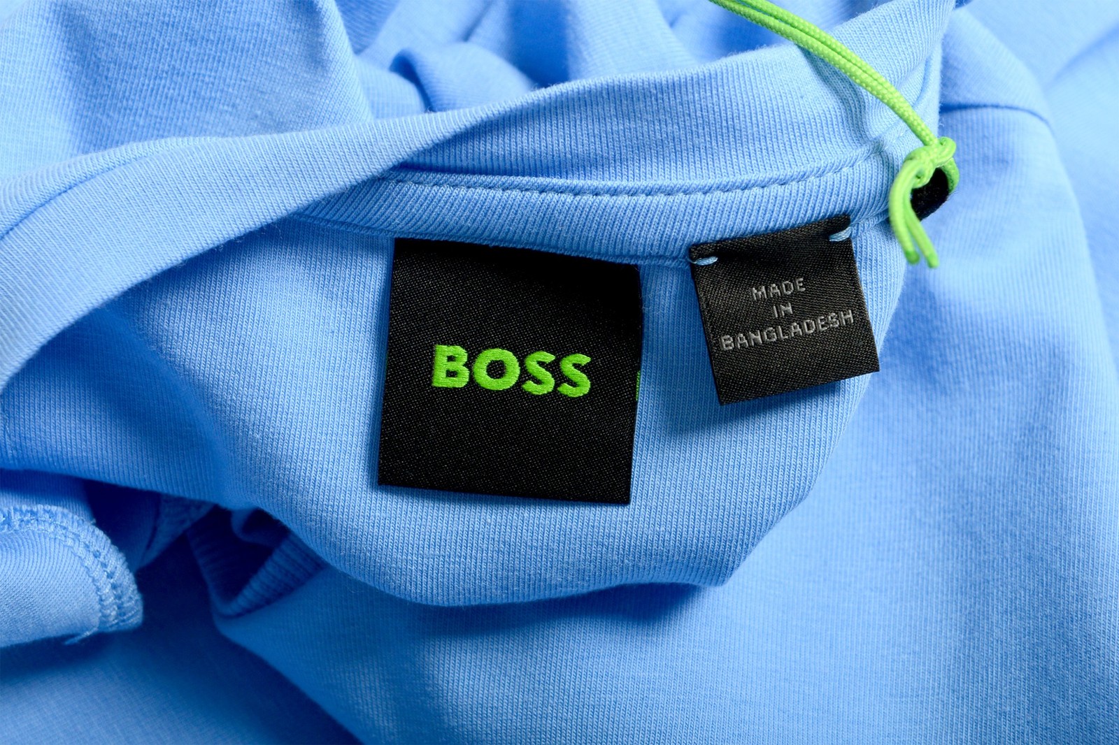 Hugo Boss Men’s “Tee 4_99” Blue Logo Print Short Sleeve T-Shirt US 2XL IT 56