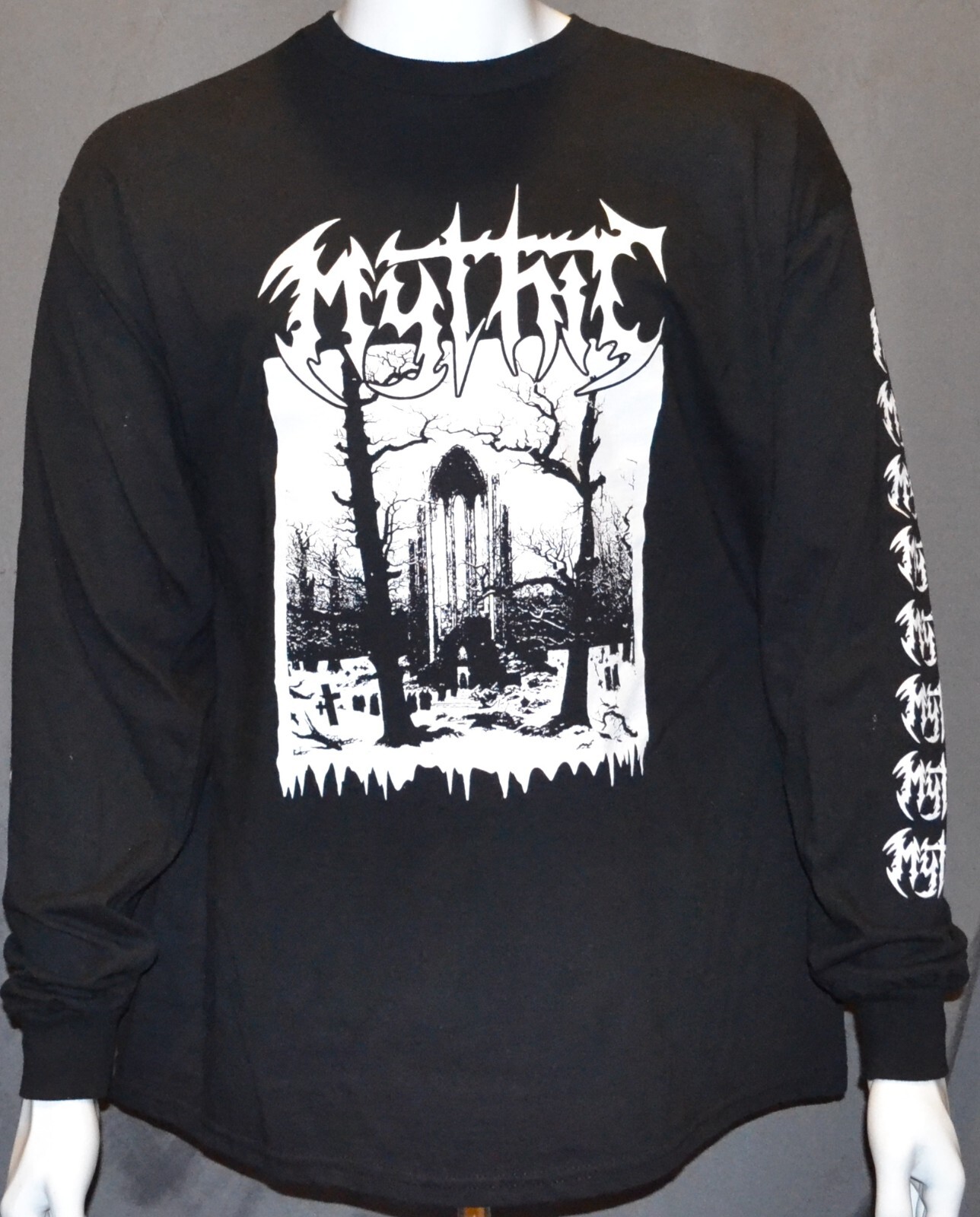 MYTHIC Winter Solstice Long Sleeve Shirt winter coffins encoffination cianide