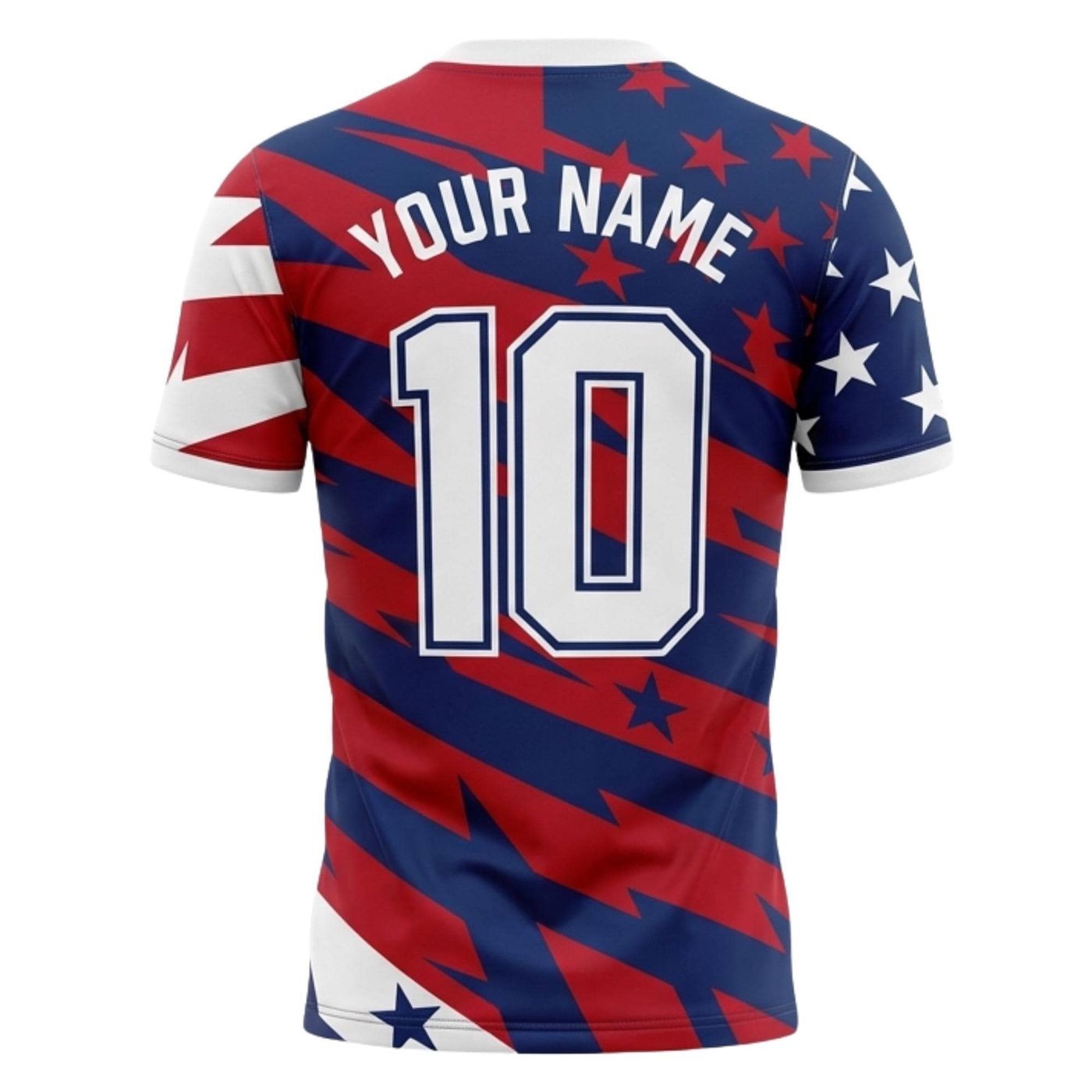 Custom USA Soccer Jersey Personalized Name Number Football Fan Shirt Gift