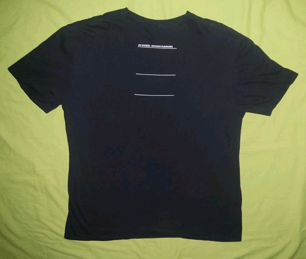 Joy Division Unknown Pleasures XL Shirt Goth Punk Rock