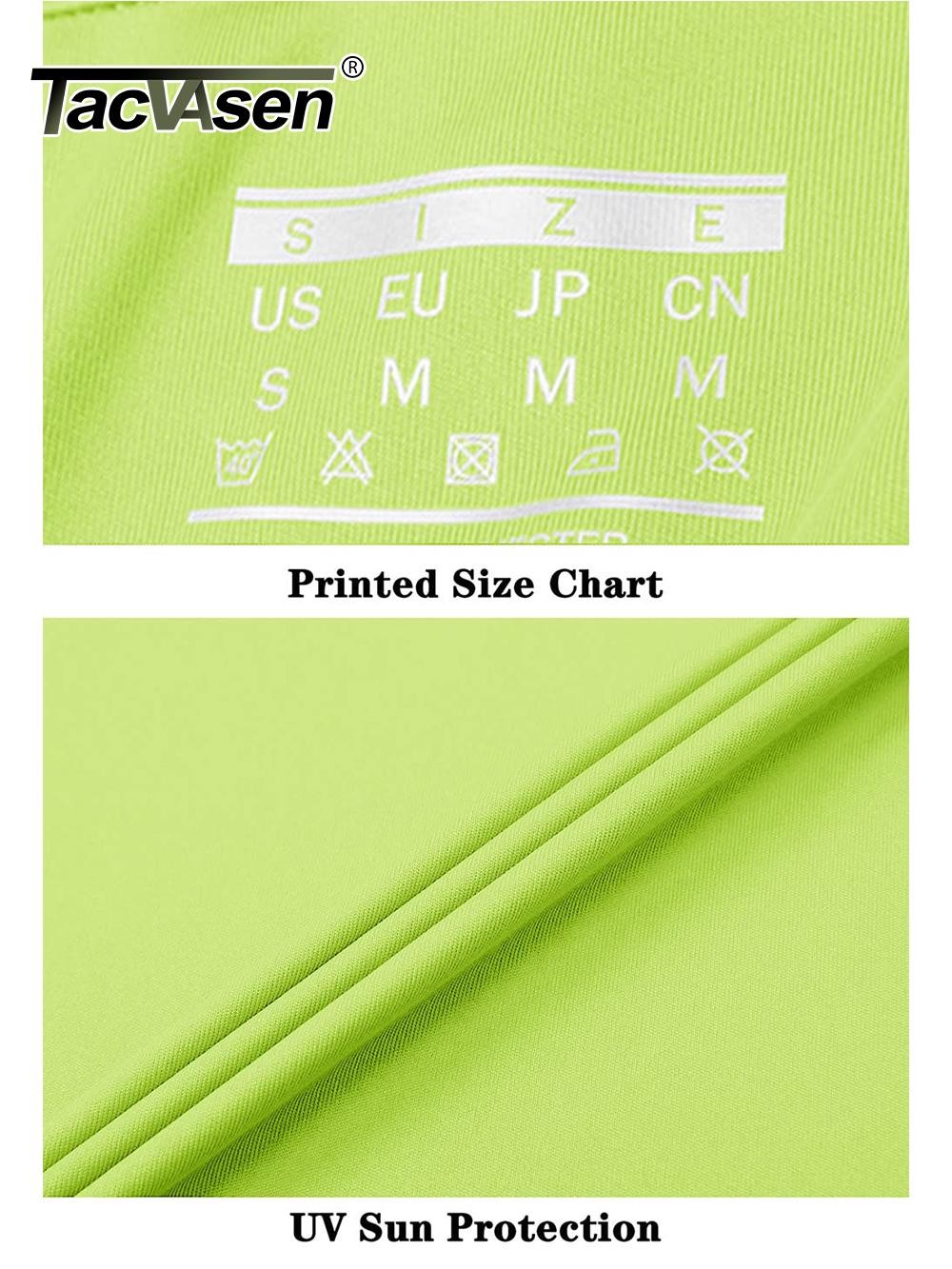 UPF50+ Men’s Sun Protection UV Shirts 1/4 Zip Long Sleeve Performance Golf Tops