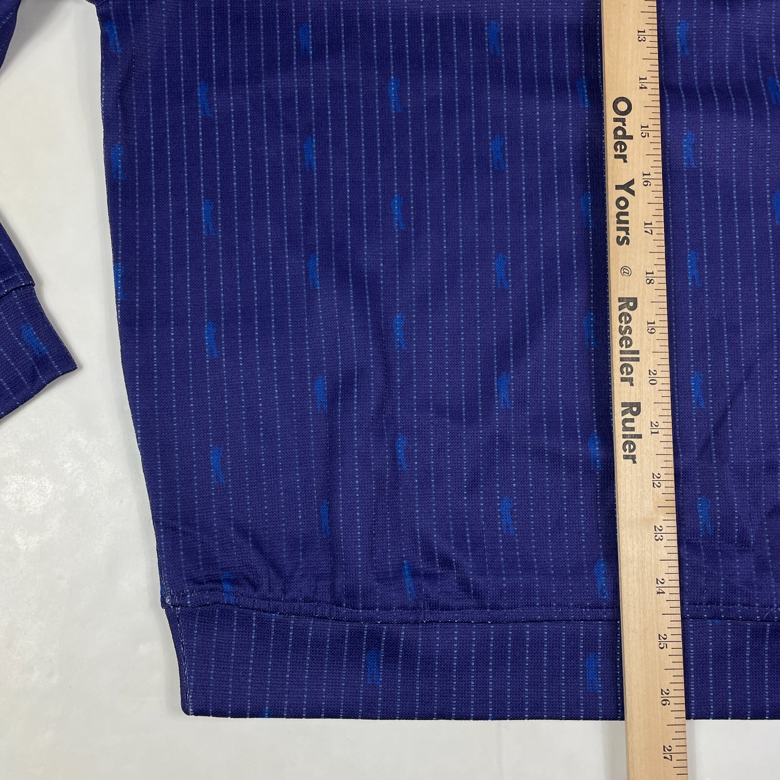 U Suck At Golf Shirt Mens Small Purple Golf Long Sleeve Crew Neck Golfing USAG
