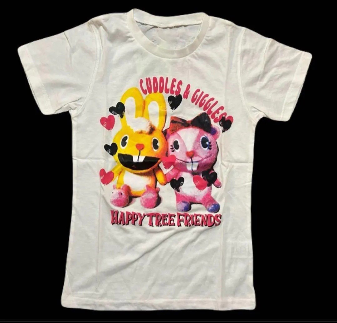 Happy Tree Friends Cartoon Retro Unisex T-shirt S-5XL