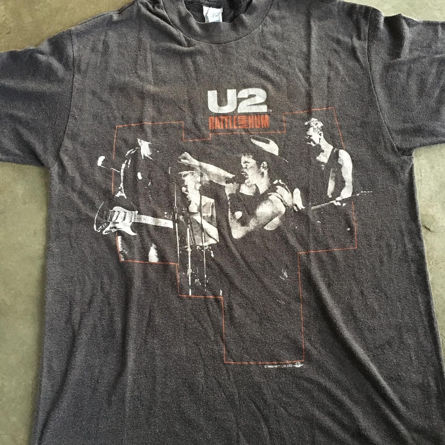 U2 Rattle And Hum Albums Basic Black 90s Classic T shirt Unisex NH28131