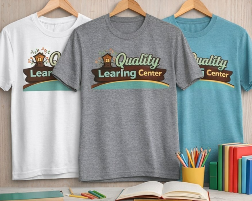 Quality Learning Center Inspirational School T-Shirt – Unisex 50/50 Cotton/Poly