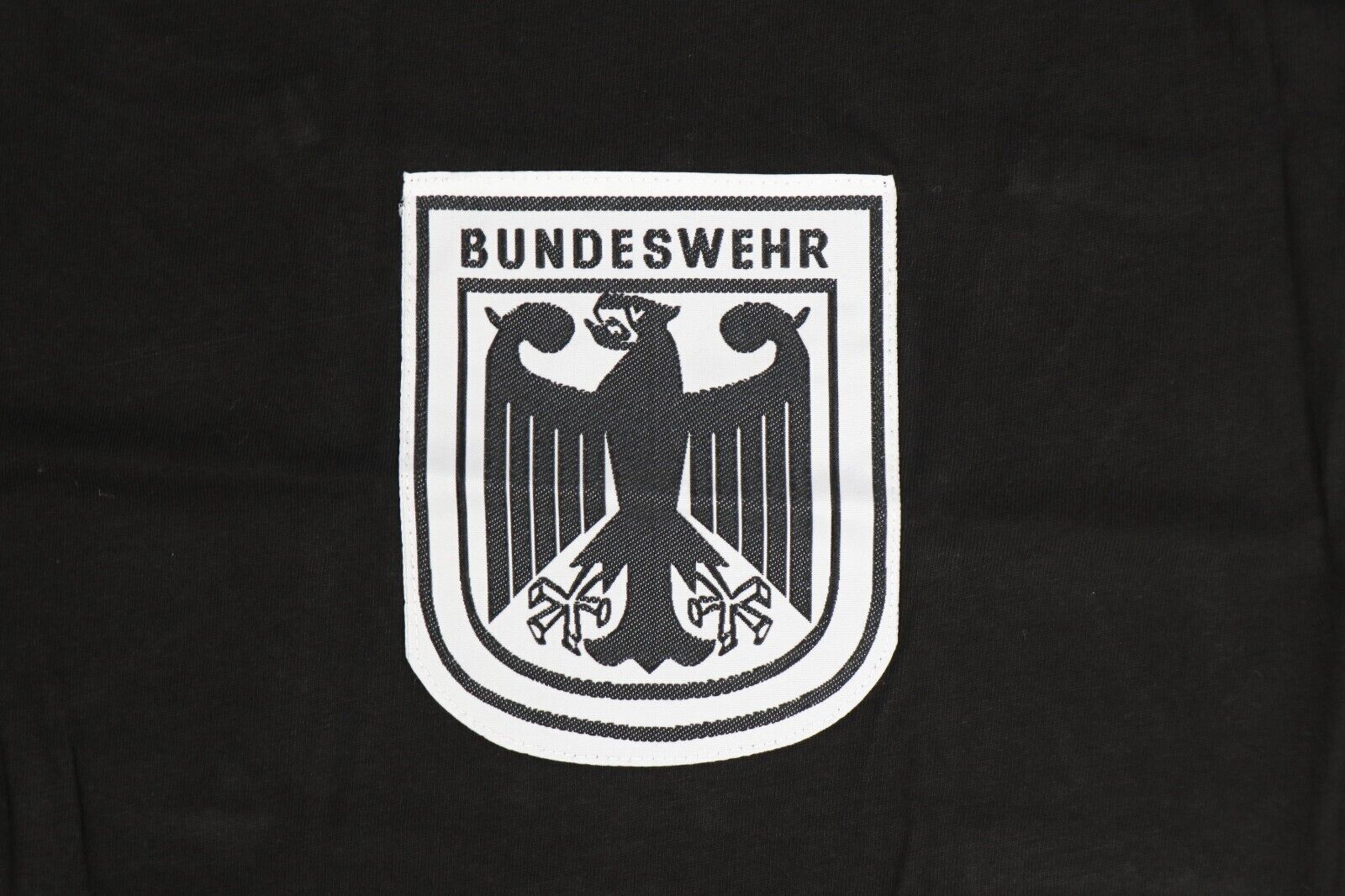 German Bundeswehr Eagle 100% cotton black tank top, S to 3XL, New, free shipping