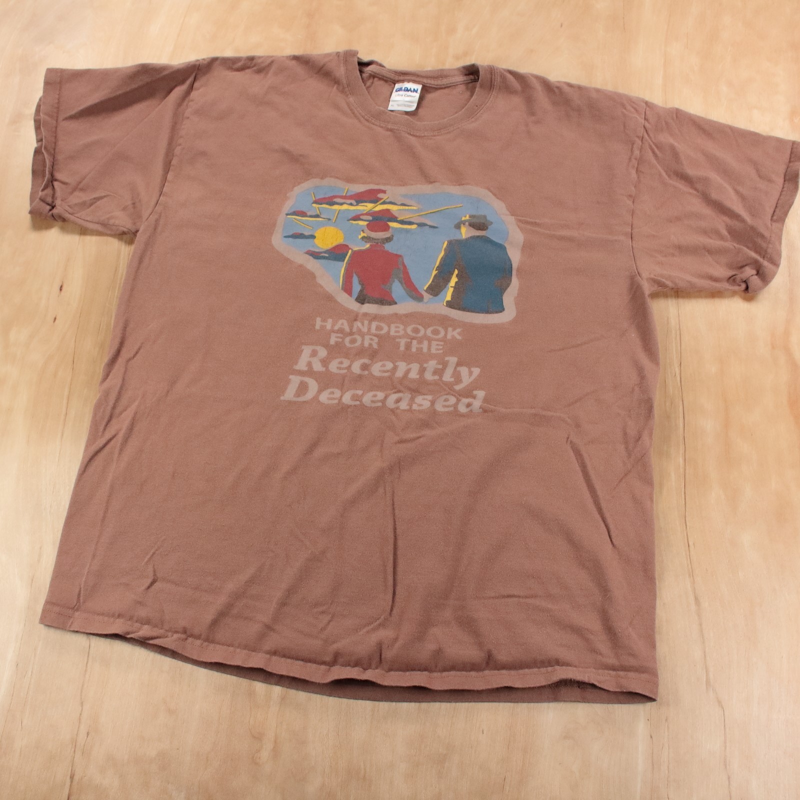 BEETLEJUICE Handbook For The Recently Deceased t-shirt XL retro 80s movie tee