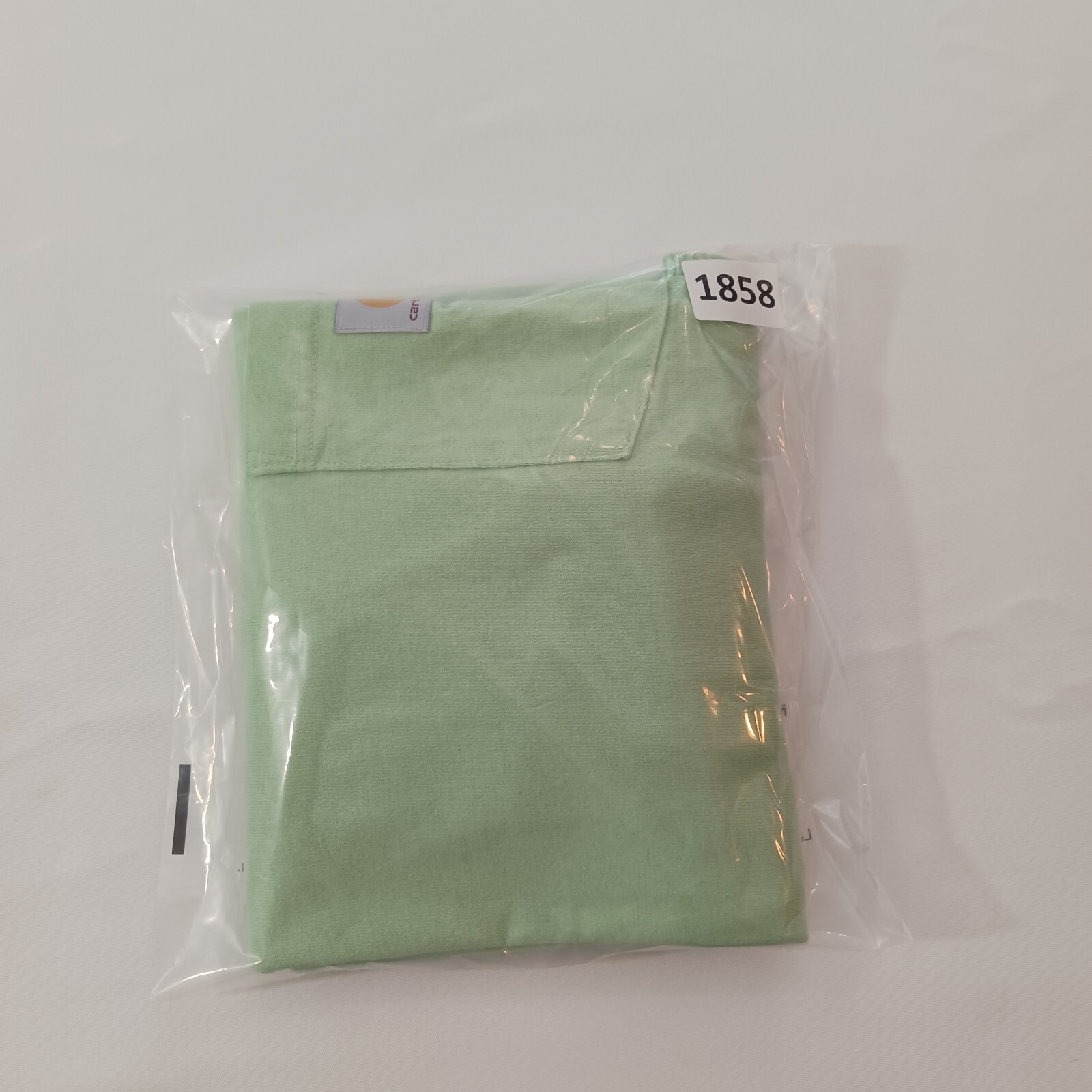 Carhartt Loose Fit K87-M Men’s Green Cotton T-Shirt Pocket Short Sleeve Size M