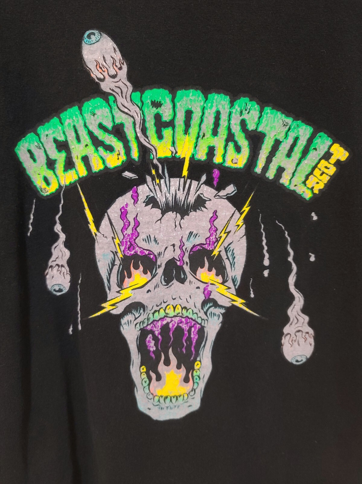 Sz Medium Pro Era x The Underachievers X Flatbush Zombies Beast Coastal Tour Tee