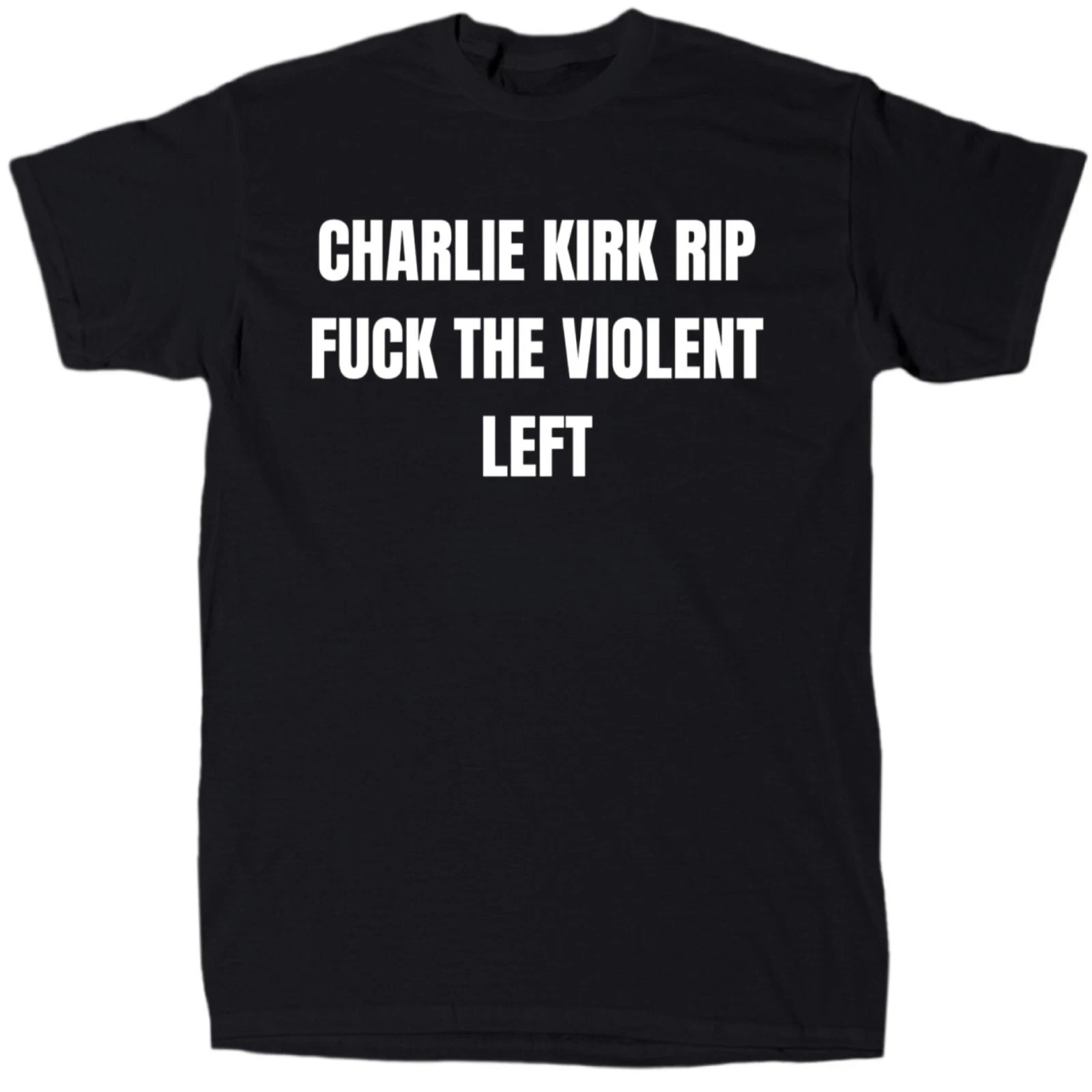 Charlie Kirk Men’s T-Shirt – Cotton – Gift – political