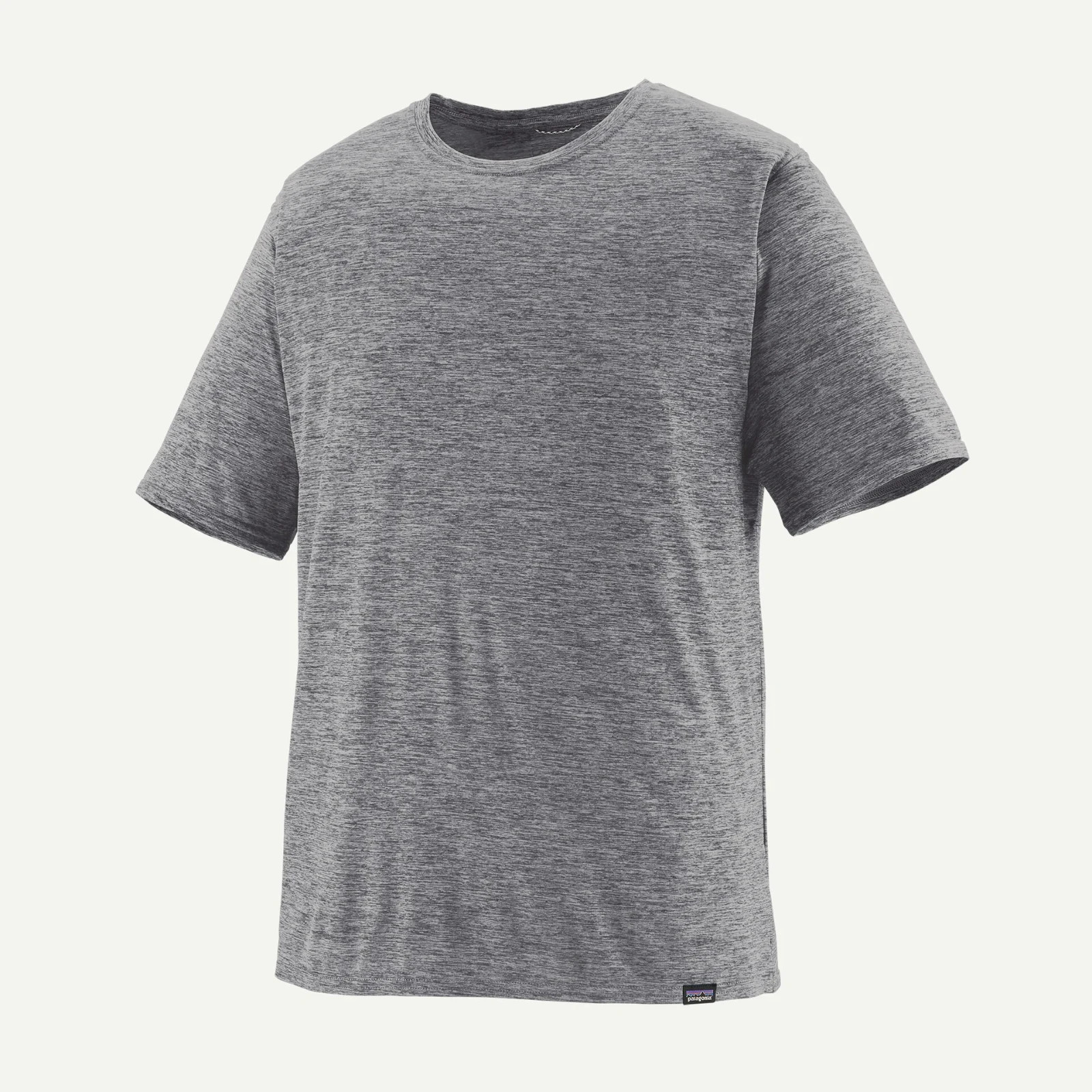 PATAGONIA MENS CAP COOL DAILY T SHIRT FEATHER GREY SIZE XL NWT $45