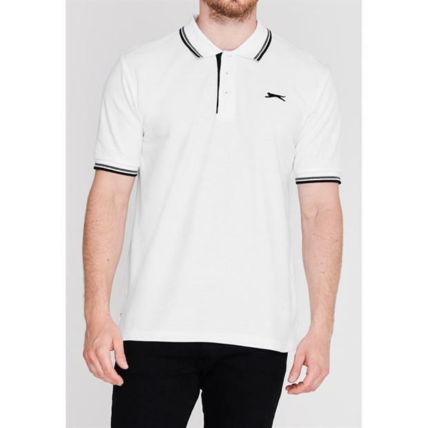 SLAZENGER POLO SHIRT T SHIRT PIQUE GOLF TENNIS S M L XL XXL 2XL 3XL 4XL