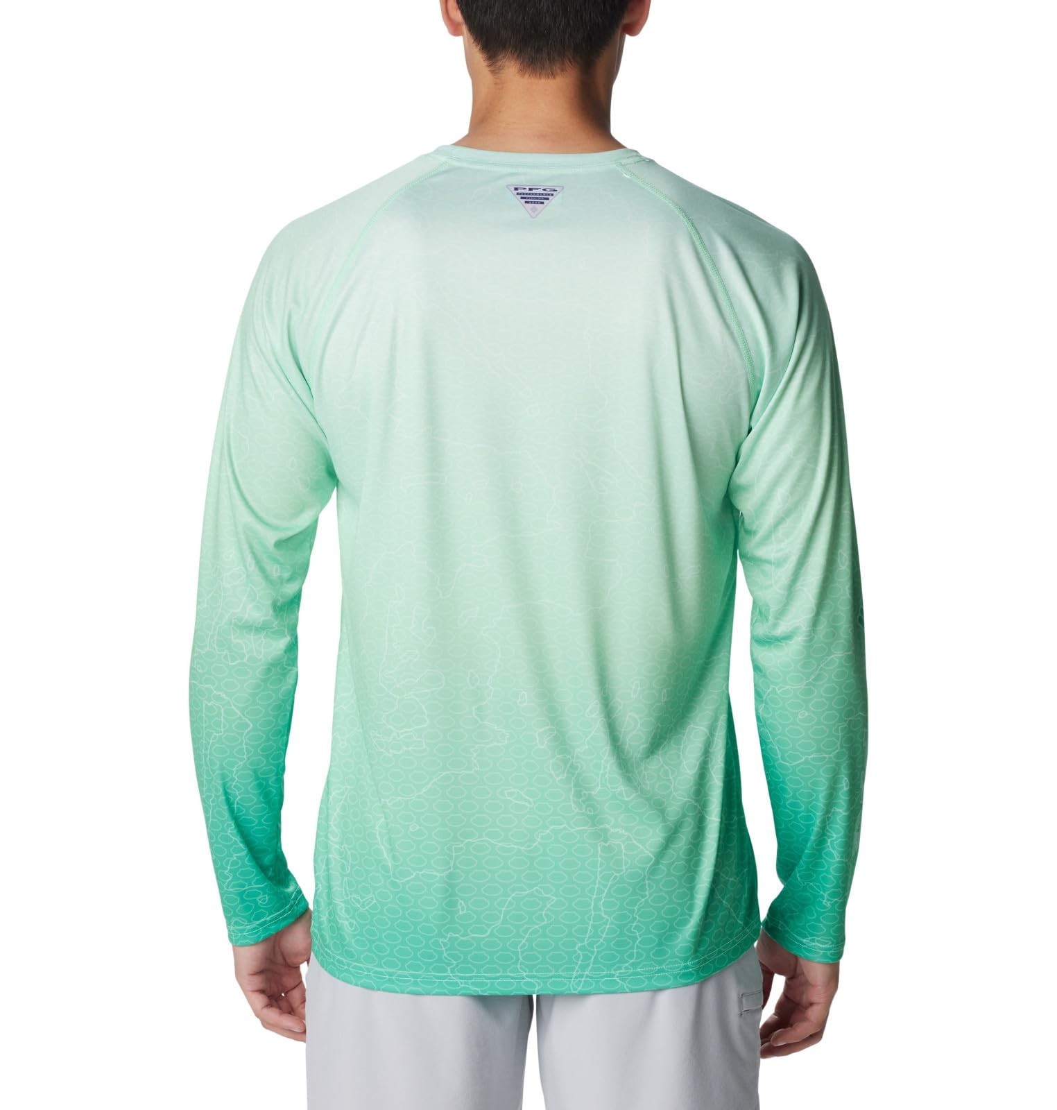 Columbia Super Terminal Tackle PFG Long Sleeve Men’s Med Ocean Mint 2069251367