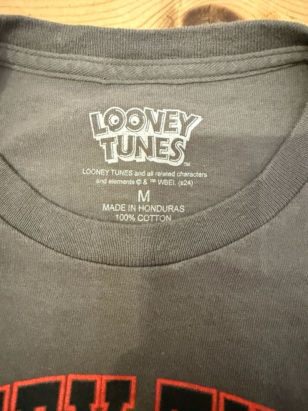 Looney Tunes That’s All Folks Graphic T-Shirt Featuring Bugs Bunny, Taz, and Mar