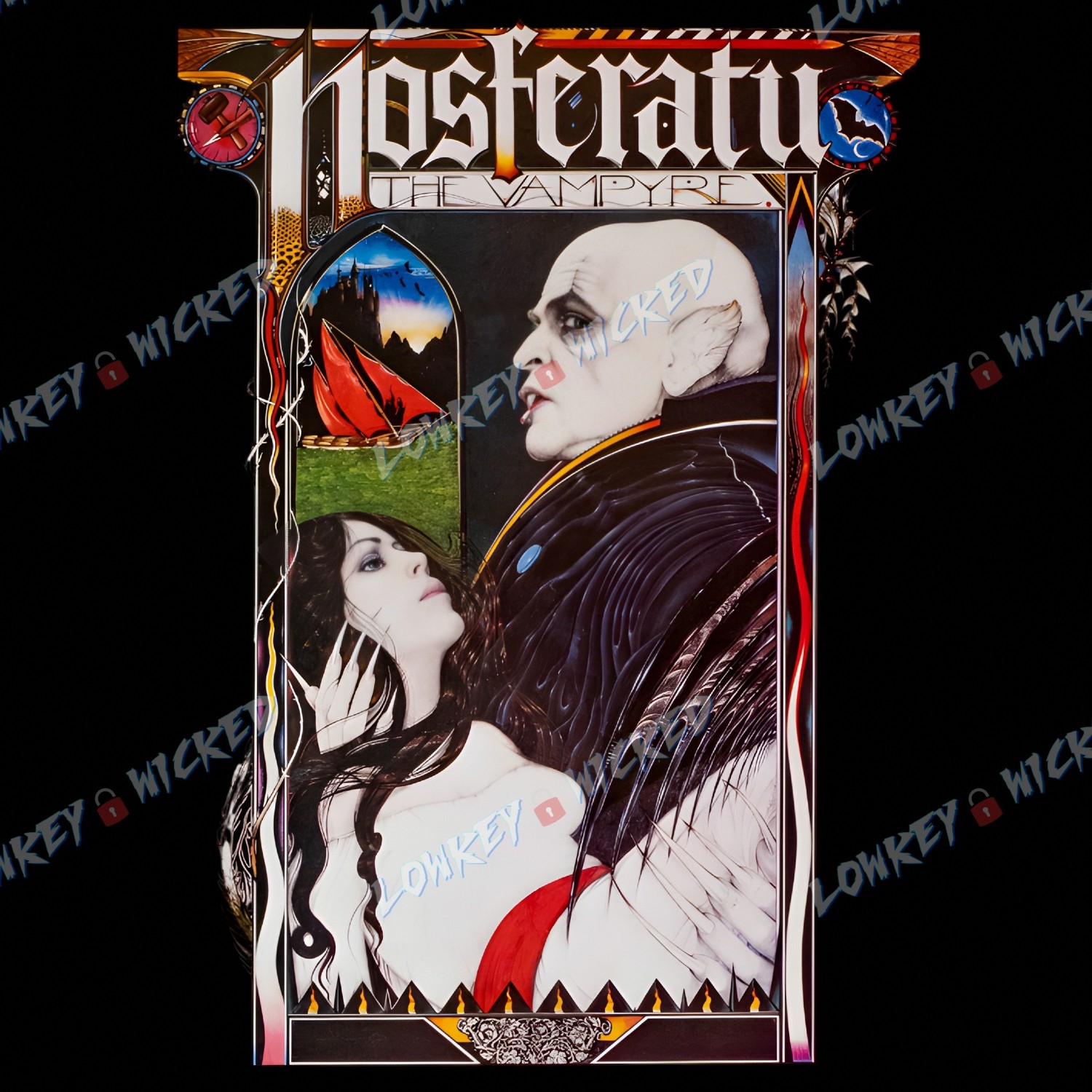 Nosferatu T-Shirt | Vampire Horror Movie Tee | Graphic Poster Art | Cult Classic