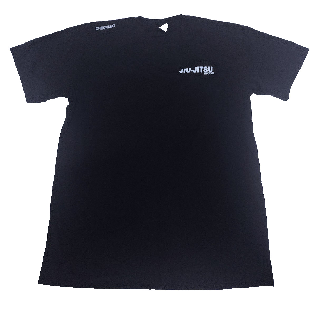 Evolve Fight Gear Men’s Large Black Jui Jitsu Evolve Checkmat Tshirt