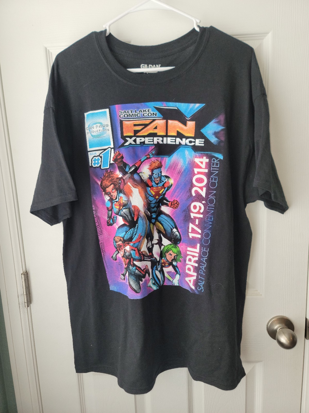 Salt Lake Comic Con Fan Xperience 2014 New Dead Sock Tee Shirt Size XLarge