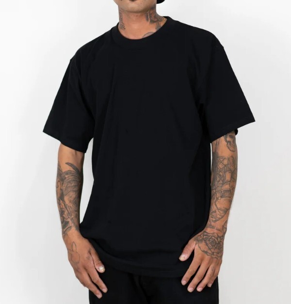 FB COUNTY MENS HEAVY HARD SHORT SLEEVE T SHIRTS HEAVYWEIGHT COTTON TEE SHIRT