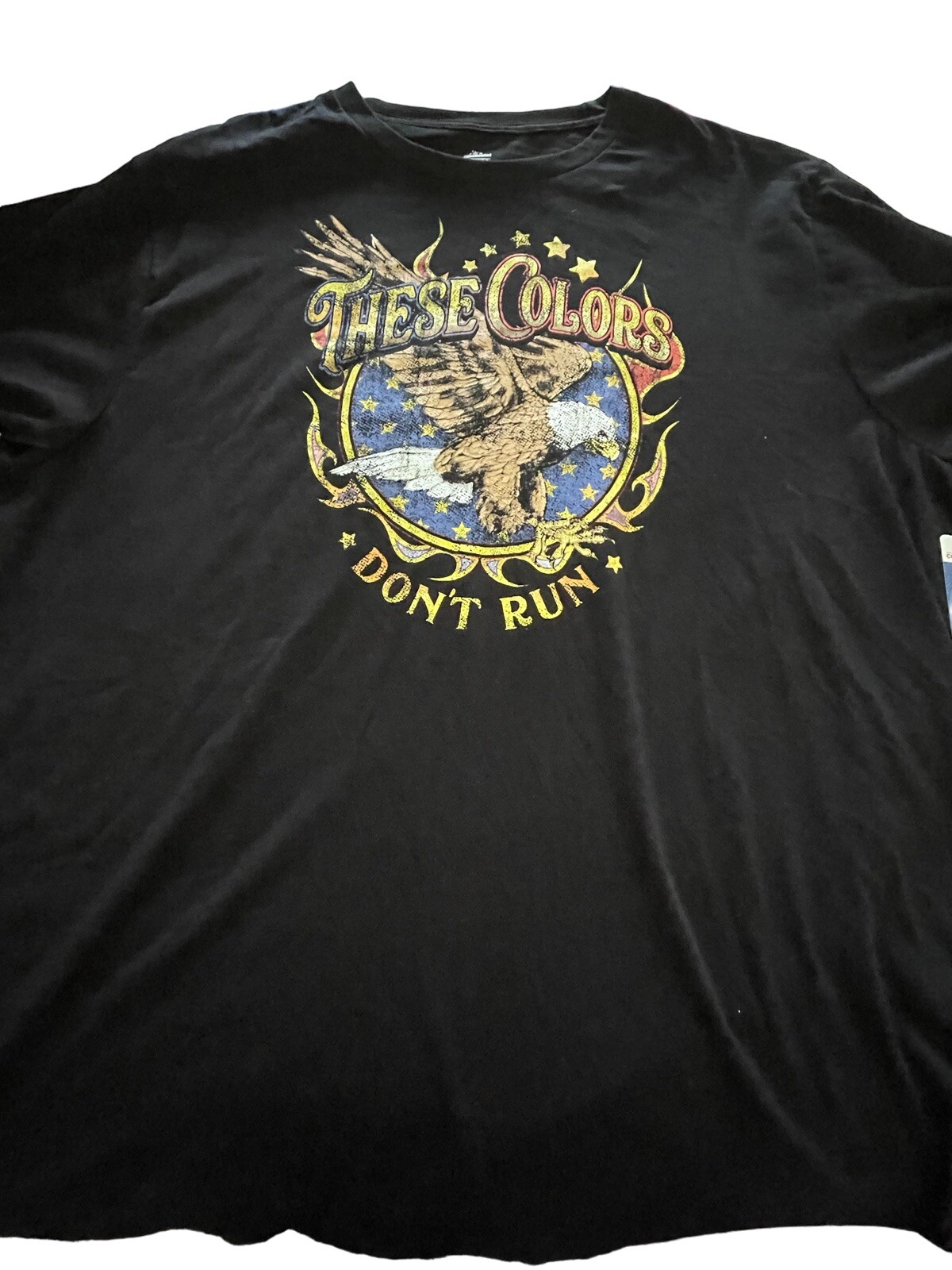 Way to Celebrate Patriotic Eagle of Freedom Size 3XL-54-56 S/S Black NWT