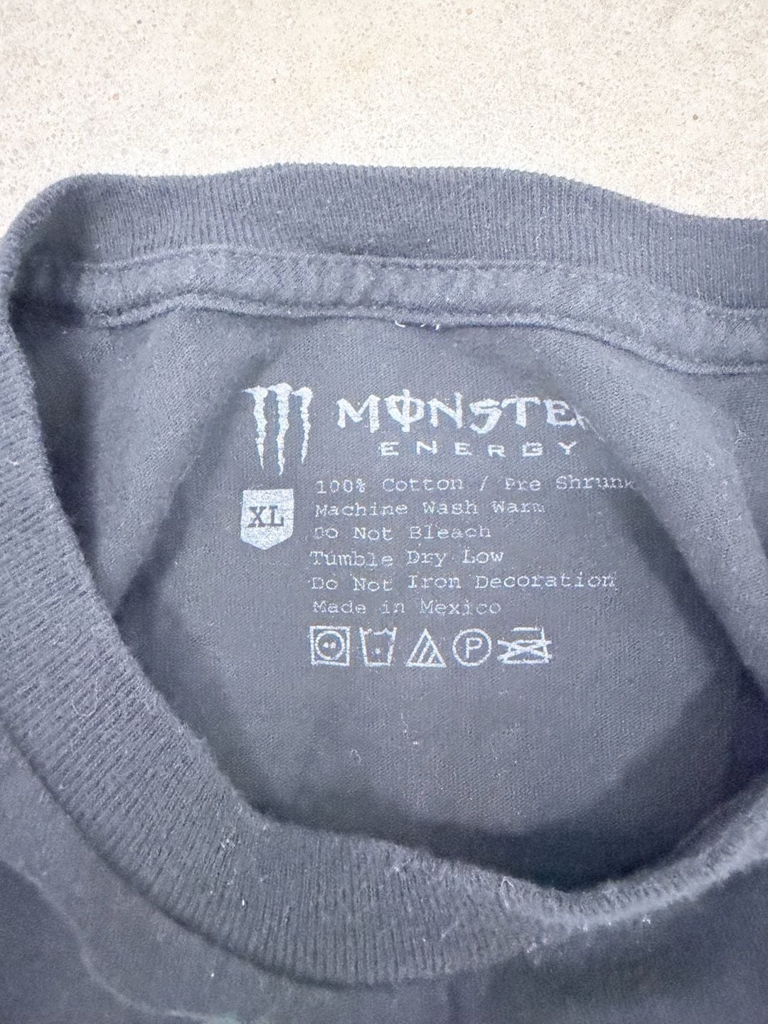 Monster Energy Unleash The Beast Logo Graphic T-Shirt XL